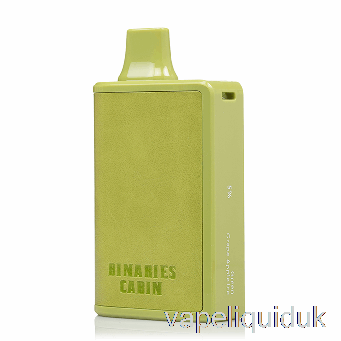 Horizon Binaries Cabin 10000 Disposable Green Grape Apple Ice Vape Liquid